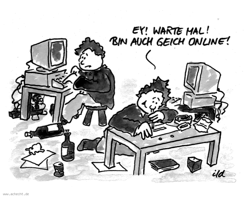 Vorschau eines Cartoons von Ach, echt?
